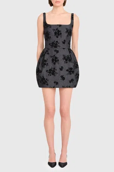 Amanda Uprichard Regency Dress Indigo In Black