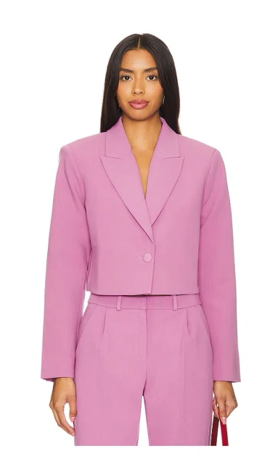 Amanda Uprichard Reggie Crop Blazer