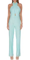 Amanda Uprichard Rivera Jumpsuit In Blue