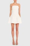 Amanda Uprichard Romilly Dress In Ivory In Multi