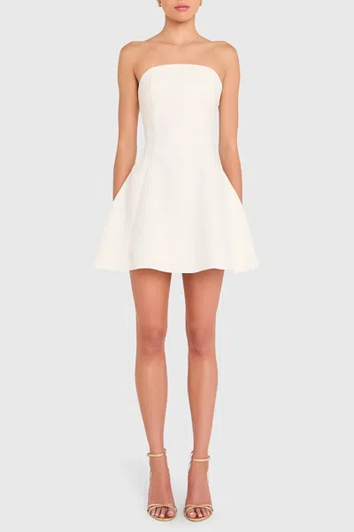 Amanda Uprichard Romilly Dress In Ivory In Multi