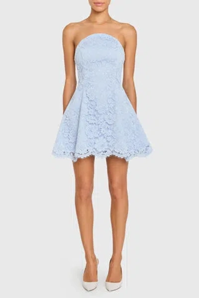 Amanda Uprichard Romilly Dress In Powder Blue