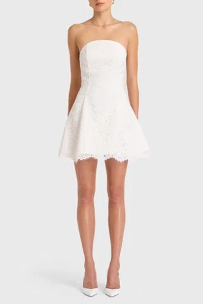Amanda Uprichard Romilly Dress In White