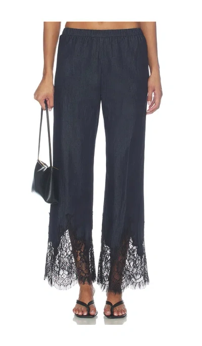 Amanda Uprichard Romilly Pants In Blue