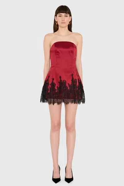 Amanda Uprichard Romilly Romper In Animal Print