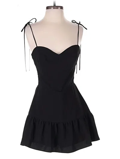 Pre-owned Amanda Uprichard Romper In Black