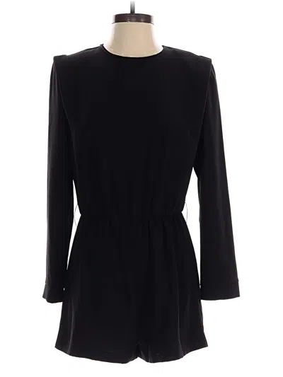 Amanda Uprichard Romper In Black