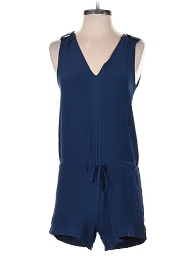 Pre-owned Amanda Uprichard Romper In Blue