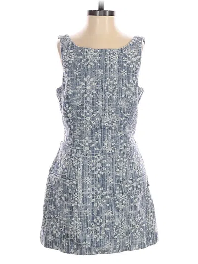 Pre-owned Amanda Uprichard Romper In Blue