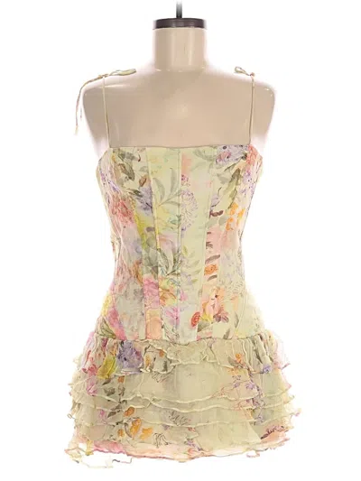 Pre-owned Amanda Uprichard Romper In Ivory