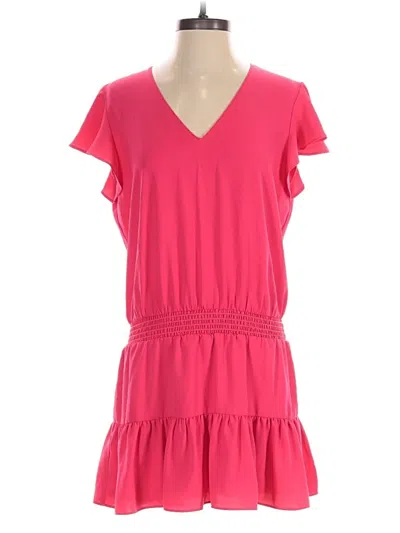 Pre-owned Amanda Uprichard Romper In Pink