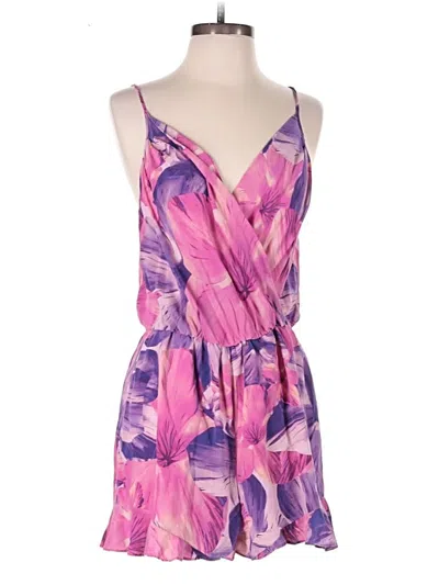 Pre-owned Amanda Uprichard Romper In Purple