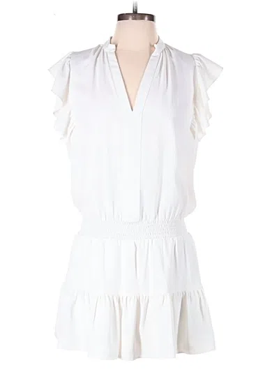 Pre-owned Amanda Uprichard Romper In White