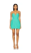 Amanda Uprichard Rosiella Dress In Seafoam In Green