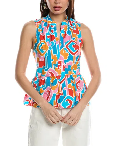 Amanda Uprichard Rylee Top In Blue