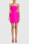 Amanda Uprichard Sabela Dress In Pink