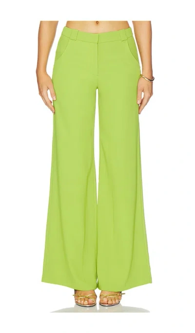 Amanda Uprichard Saddler Pants In Green