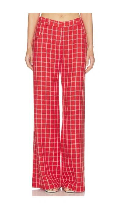 Amanda Uprichard Saddler Pants In Multi