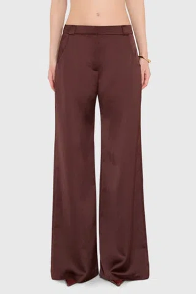 Amanda Uprichard Saddler Pants In Animal Print