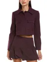 Amanda Uprichard Sanders Jacket In Red