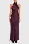Amanda Uprichard Santana Gown In Purple