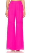 Amanda Uprichard Sarasota Pant In Pink In 艳粉色