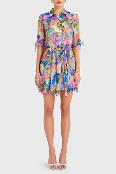 Amanda Uprichard Savannah Dress In Fleetwood Print