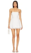 Amanda Uprichard Saylor Skort Romper In 白色