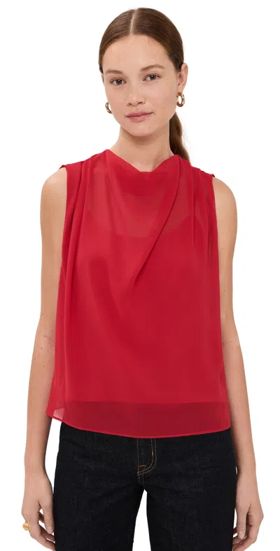 Amanda Uprichard Scala Top Red