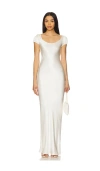 Amanda Uprichard Senna Maxi In Ivory