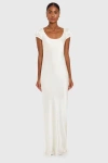 Amanda Uprichard Senna Maxi In White