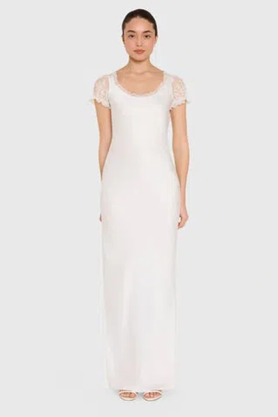 Amanda Uprichard Senna Maxi In White