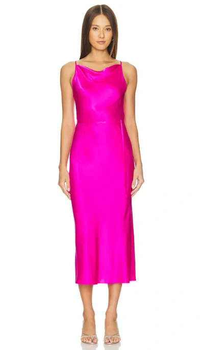 Amanda Uprichard Shaelyn Dress In Pink