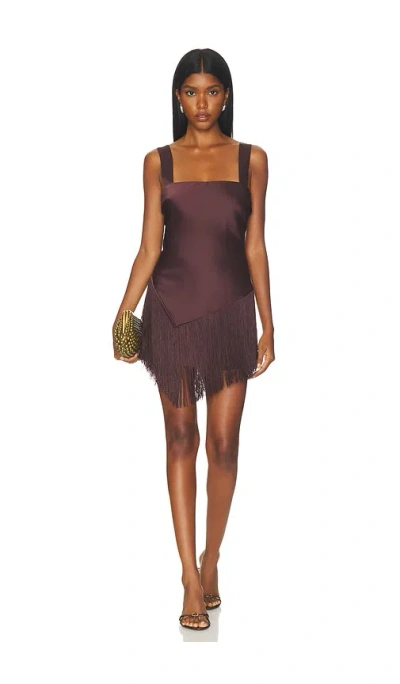 Amanda Uprichard Shelly Romper In Purple