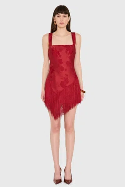 Amanda Uprichard Shelly Romper In Rosette