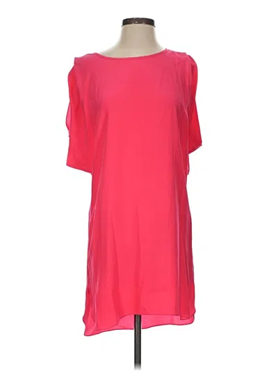 Pre-owned Amanda Uprichard Short Sleeve Blouse In Pink