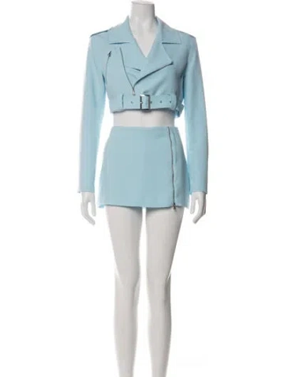 Pre-owned Amanda Uprichard Skirt Suit In Blue