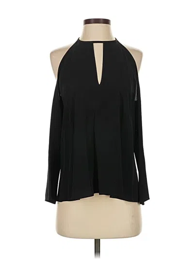 Pre-owned Amanda Uprichard Sleeveless Blouse In Black