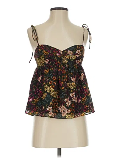 Pre-owned Amanda Uprichard Sleeveless Blouse In Black