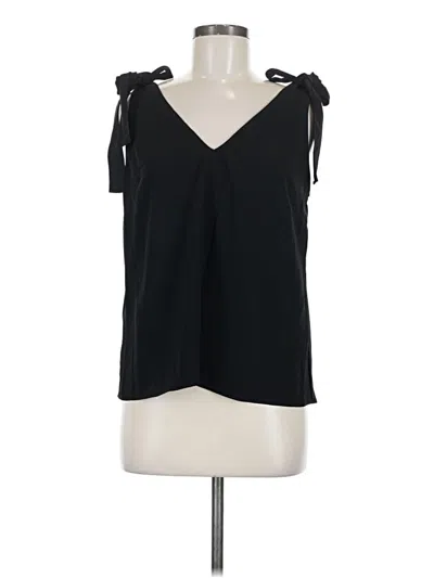 Pre-owned Amanda Uprichard Sleeveless Blouse In Black