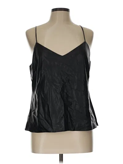 Pre-owned Amanda Uprichard Sleeveless Blouse In Black