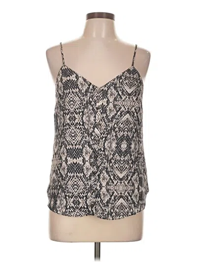 Pre-owned Amanda Uprichard Sleeveless Blouse In Gray