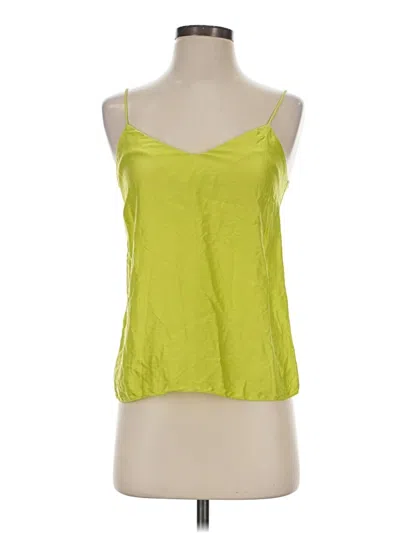 Pre-owned Amanda Uprichard Sleeveless Blouse In Green