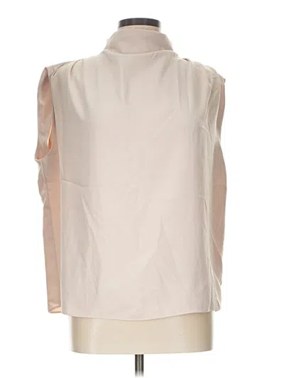 Pre-owned Amanda Uprichard Sleeveless Blouse In Ivory