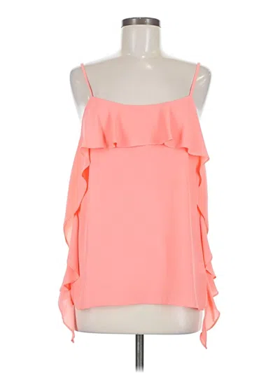 Pre-owned Amanda Uprichard Sleeveless Blouse In Orange