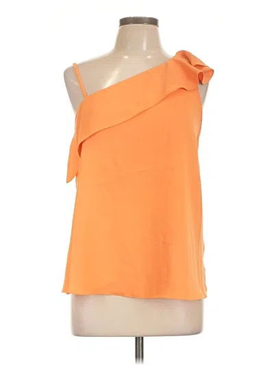 Pre-owned Amanda Uprichard Sleeveless Blouse In Orange