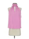 Amanda Uprichard Sleeveless Blouse In Pink