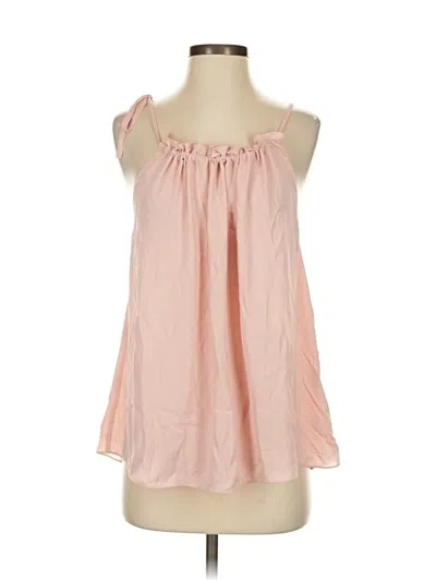 Pre-owned Amanda Uprichard Sleeveless Blouse In Pink