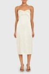 Amanda Uprichard Soho Dress In White
