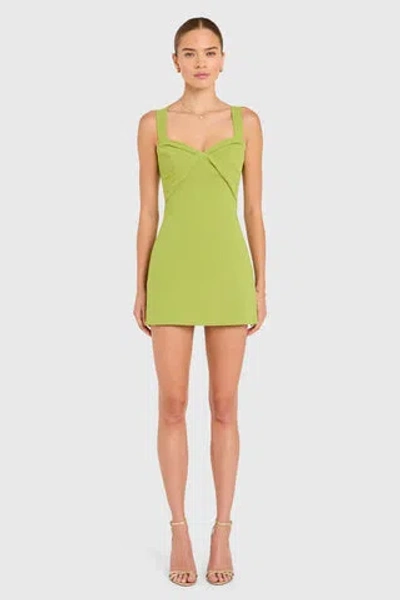 Amanda Uprichard Soho Romper In Green